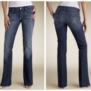 7 For All Mankind "A" Pocket Bootcut Jeans